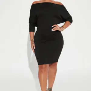 Trina Mini Dress - Black